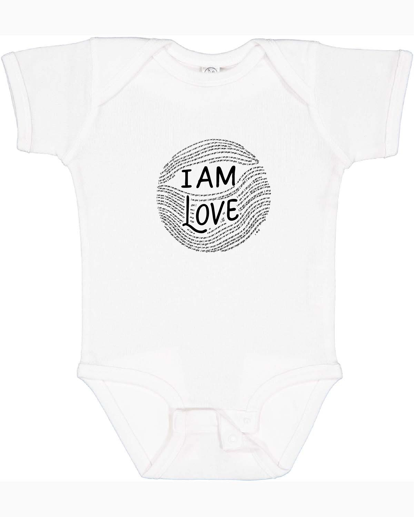 "I am Love" Baby Onesie (Pre Order - Ships 09/10)