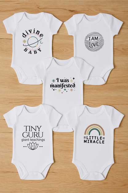 The Essentials 5-Pack Baby Onesie Bundle