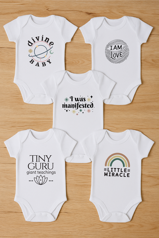 The Essentials 5-Pack Baby Onesie Bundle